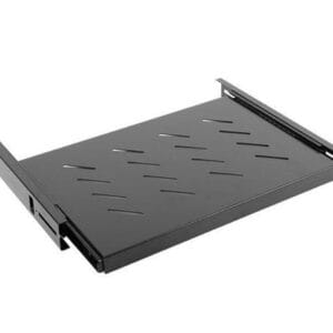 Ištraukiama lentyna 19" spintai 1U L550 (juoda)