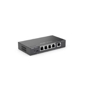 5 prievadų komutatorius Ruijie Reyee RG-ES205GC-P (Valdomas, 4 x PoE+)
