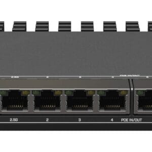 Maršrutizatorius 9 prievadų Mikrotik RB5009UPr+S+IN