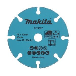 Kietmetalio pjovimo diskas 76mm Makita D-74837