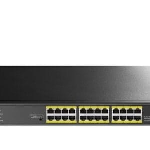 24 prievadų komutatorius CUDY GS1028PS2 (Nevaldomas, PoE)