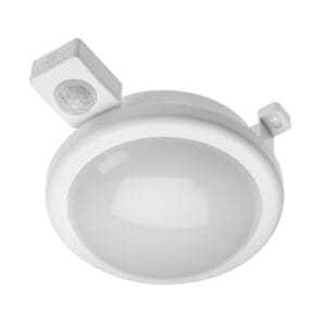 DELTA apvalus švietuvas su judesio davikliu GTV LD-DELOR6WC-NB (6W, 4000K, 400lm, IP54)