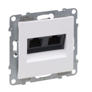 Baltas 2xRJ45 UTP 6 lizdas SUNO Legrand 721153