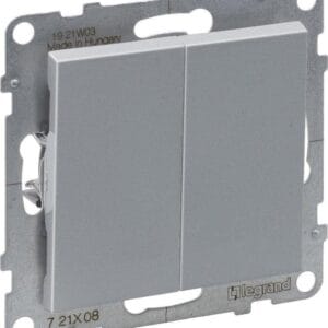 2 kl. perjungiklis aliuminis SUNO Legrand 721308