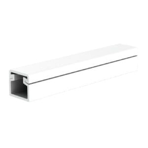 Lipnus kabelių lovelis Kopos LV 11X10_P2 (baltas, 11×10 mm, 2 m, su apsaugine plėvele)