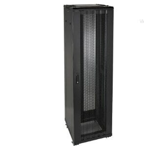 Komutacinė spinta 19" 42U (pastatoma, nesurinkta, juoda, 600×800×2070 mm, IP20)