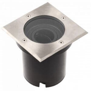 BETA-K grindinis šviestuvas su reguliuojamu kampu inox (10W, IP67) GTV ON-BETAKGU10RK-06