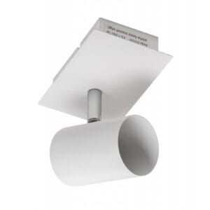 VENETO šviestuvas prie sienos (baltas, 20W, GU10, IP20) GTV OS-VEN20WO1-00
