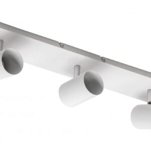VENETO šviestuvas prie sienos (baltas, 20W, 3xGU10, IP20) GTV OS-VEN20WO3-00