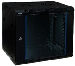 Komutacinė spinta 19'' pakabinama 4U 600x450x279mm (juoda, nesurinkta, IP20) ASP2-6404