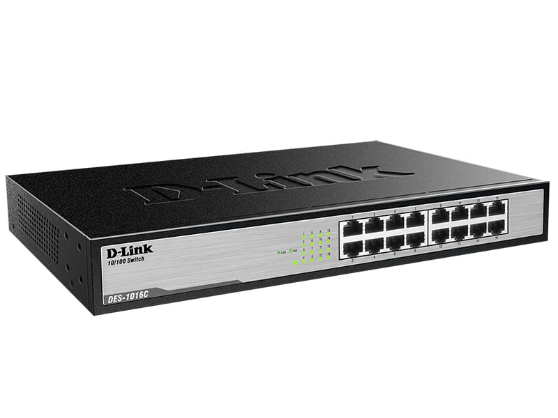 16 prievadų komutatorius D-Link DES-1016C - Grifus