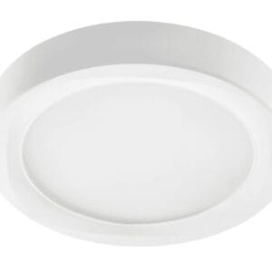 Šviestuvas lubinis apvalus baltas LOUIS LED (12W, 960lm, 4000K) GTV LD-LSNO12W-NB