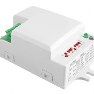 Mikrobanginis judesio jutiklis GTV AE-SRC812-MIN (500W, 360°, baltas, IP20)