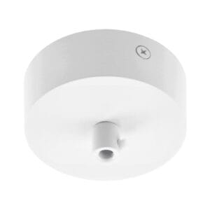 Šviestuvo pagrindas prie lubų apvalus GTV AE-MA8028-10 (Baltas, 80x28mm)