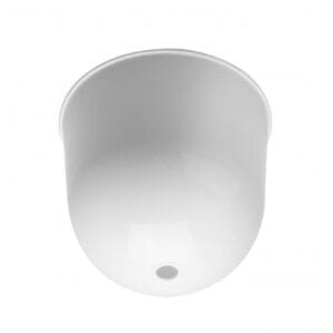 Šviestuvo pagrindas prie lubų baltas išgaubtas GTV AE-CANOPY-10 (Baltas, 70mm)