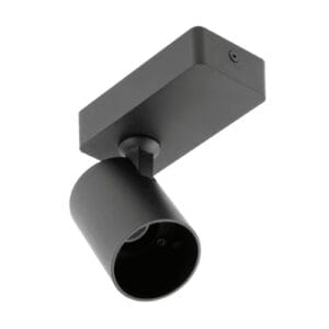 SANTO LED šviestuvas (apvalus, aliuminis, juodas, 20W, IP20) GTV OS-SAN20WOK1-00