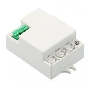 Mikrobanginis judesio jutiklis (500 W, 240 V, 360°, 1–8 m, IP20, baltas) GTV AE-SRC812-MIN2